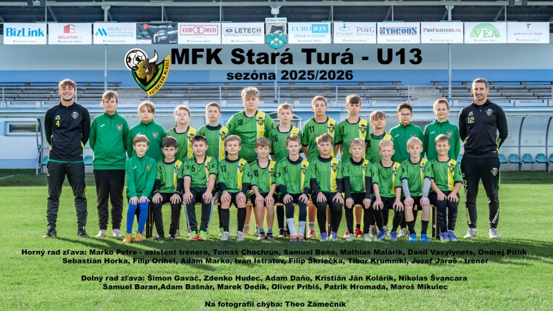 MFK STARÁ TURÁ - FUTBALOVÁ ŠKOLA RÓBERTA HANKA 1:0 (0:0)