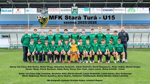 MFK STARÁ TURÁ - FUTBALOVÁ ŠKOLA RÓBERTA HANKA 0:0 (0:0)